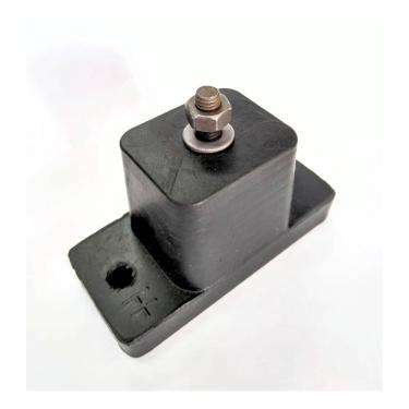 Imagem de Calço de Borracha Quadrado com Parafuso Podium Hulter HT1CBP001P