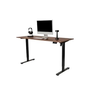 Imagem de Combo Active Desk + Active Walkingpad 120 x 60 cm (Castanho/Base Preta, 220V)
