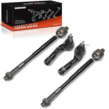 Imagem de A-Premium Substituição da extremidade da haste de direção para Kia Seltos 2021-2023 Soul, interno e externo, um conjunto de 4