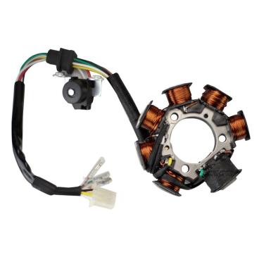 Imagem de Estator Crypton 100/105 1998 Ate 2005 Dafra Zig100 2010-2012