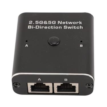 Imagem de Generic 2.5g 5g de Troca de Bidirecionamento de Rede, Interruptor de Rede de 1 Em 2 Liga de Alumínio Fora Porta Rj45 para Computador