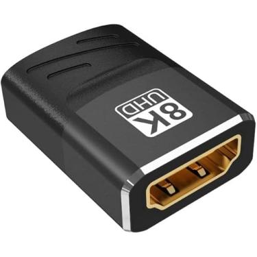 Imagem de FANTIA Acoplador HDMI 2.1 8K, soquete para soquete 48Gbps, extensão HDMI 8K @ 60Hz, 4K@120Hz 1080p