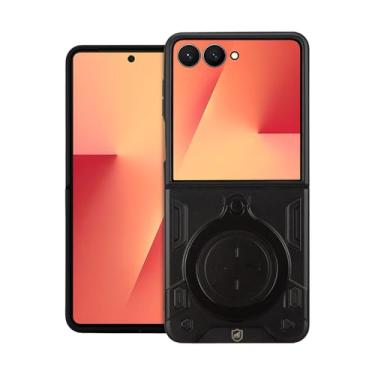 Imagem de Gshield Capa Case Capinha Discovery para Samsung (Preta, Galaxy Z Flip 7)