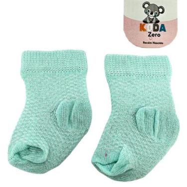 Imagem de Meia Infantil Recém Nascido Koda, Verde, RECÉM NASCIDO
