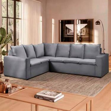 Imagem de Sofa de Canto 5 Lugares 265cm Melissa Takei