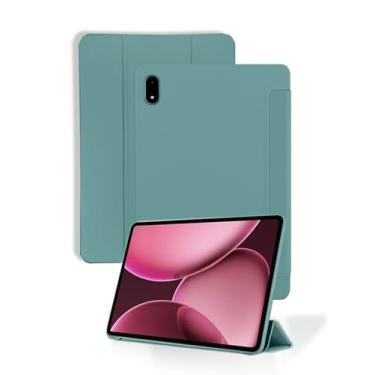 Imagem de Capa para tablet OnePlus Pad 3, capa de proteção para tablet NOUKAJU , função de suporte, resistente a quedas, antiarranhões, capa de proteção para tablet OnePlus Pad 3 de 13,3 polegadas (verde)