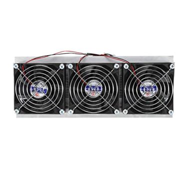 Imagem de Refrigerador termoelétrico de refrigeração semicondutor 15A Threecore 3 * TEC112705 Chip Peltier Kit com energia para resfriamento pequeno