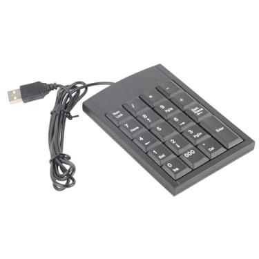 Imagem de Teclados Numéricos Usb, Mini Teclado Usb Portátil Mini Teclado Numérico Usb Teclado Numérico Almofada Numérica para Portátil