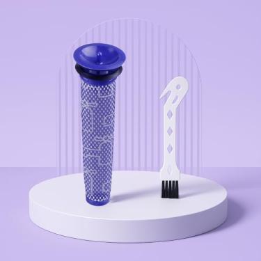 Imagem de Pré-filtro com escova de limpeza branca - Kit de pré-filtro de substituição para V7/V8 Vacuums Series