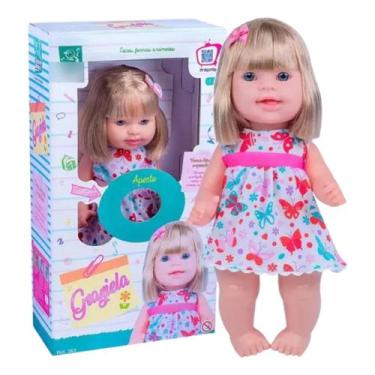 Imagem de Boneca Graziela Vamos Brincar Frases Cores Números e Formas - Super To