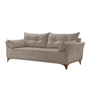 Imagem de Sofá 3 Lugares Living Linho M-97 Martins Bege