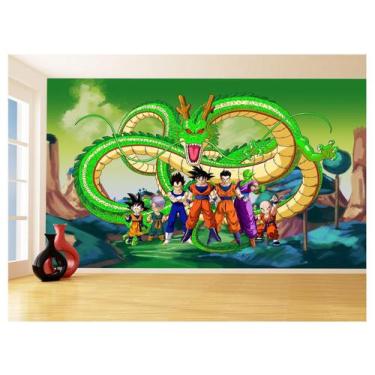 Imagem de Papel De Parede Dragon Ball Goku Vegeta Anime 3,5M Dbz275 - Você Decor