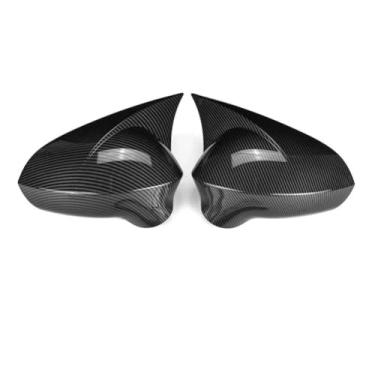 Imagem de Capa de espelho lateral retrovisor de carro, tampa de asa, invólucro de porta, acabamento ABS, para Seat Leon MK2 2009-2012 Ibiza MK4 2008-2017