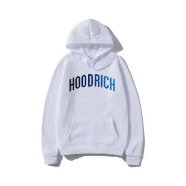 Imagem de Moletom Masculino Casual Solto Com Estampa Hip Hop, Personagem De Rua,