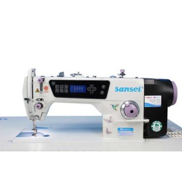 Imagem de Reta Eletrônica Sansei Aquarela-SA-DS-6610D-220v+kit costura, SADS6610