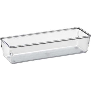 Imagem de Potes Organizadores Retangulares G 24cm x 8cm x5,5 cm 4unid - Acrimet