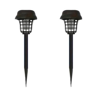 Imagem de Lâmpada Solar LED À Prova d'Água Para Matar Mosquitos Com Rede De Segu