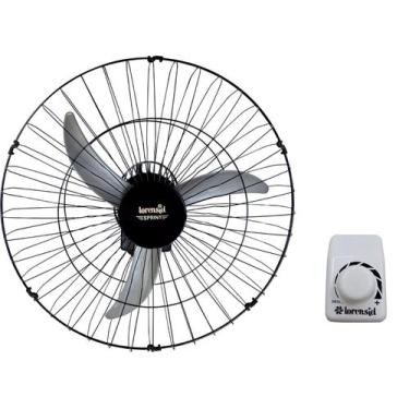 Imagem de Ventilador de Parede Tufão Sprint 60cm M3 Preto Bivolt - Lorensid, Biv