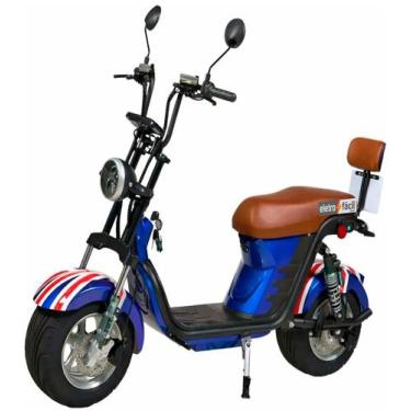 Imagem de Moto Scooter Elétrica Harlley 1000w 32Km Sem CNH Suporta 160Kg - ZUB M