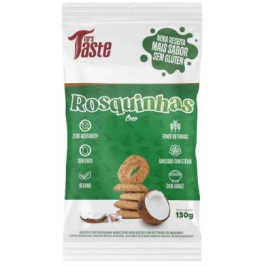 Imagem de Rosquinha (biscoito) com Flocos de Coco Integral Zero Açucar 130g - Mr