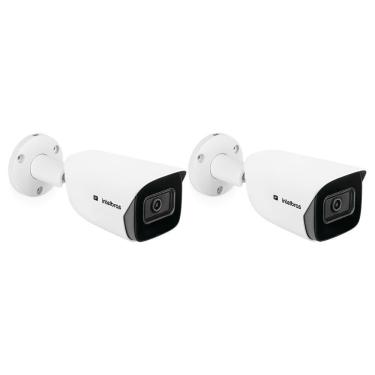 Imagem de Kit 2 Câmeras IP 2 Megapixels 40m Inteligência Artificial VIP 3240 B IA Intelbras