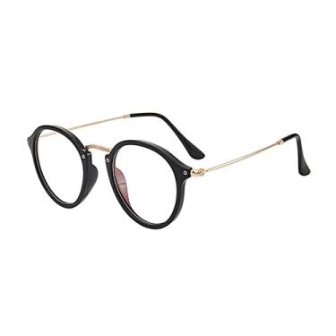 Imagem de Sunglasses Women/Men Vintage Round Sun Glasses Sunglass lentes de sol hombre/mujer UV400,07,Black,Trans,china