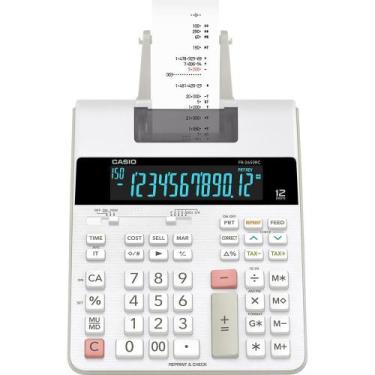 Imagem de Calculadora De Impressão Casio Fr-2650Rc Branca - Bivolt