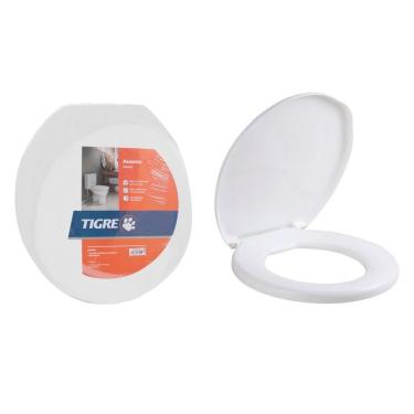 Imagem de Assento Sanitário Universal Reforçado Tigre Tampa Vaso Cores Deca Icasa Logasa Fiorio Incepa