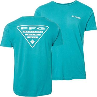 Imagem de Camiseta masculina Columbia PFG Triangle (Miami, XGG)