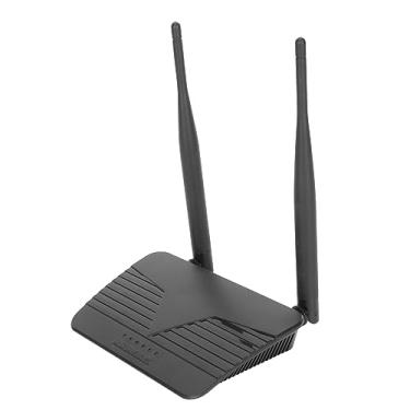 Imagem de Roteador WiFi, Ampla Cobertura 300Mbps US Plug 100-240V Interfaces Múltiplas Roteador de Internet Sem Fio Estável para Casa