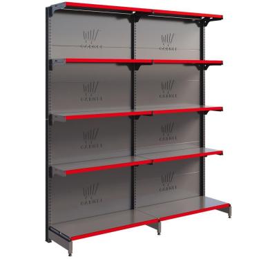 Imagem de Gôndola Fit 40 Parede 1 Inicial E 1 Continuação 2,02m Farmácia Comercio - Amapá