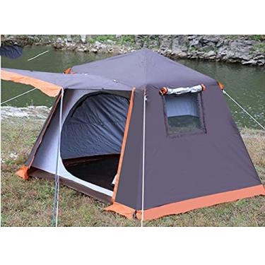 Imagem de Barraca de acampamento, barracas para acampar com varanda, tenda pop-up automática instantânea, barraca familiar de fácil configuração, perfeita para praia, ao ar livre, viagens, caminhadas, câmera