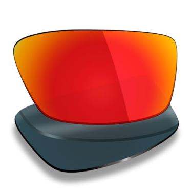 Imagem de Mryok Lentes de reposição polarizadas para Oakley Airdrop OX8046 59 mm - Vermelho fogo