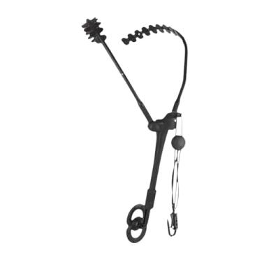 Imagem de UGPLM Correia de saxofone portátil com gancho de metal Correia de saxofone Correia de ombro para saxofone Correia de pescoço para clarinete soprano Sax alto