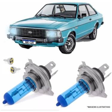 Imagem de Lampada Super Branca Farol Corcel Belina Pampa Del Rey H4 - Tech One