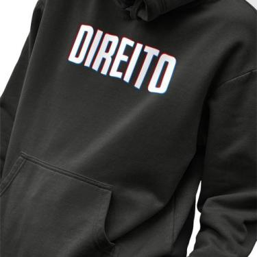 Imagem de Blusa Moletom Masculino Estampado 3D Direito em Algodão Fio 30.1 Pente