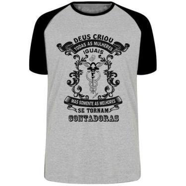 Imagem de Camiseta Contadora Blusa Plus Size extra grande adulto ou infantil - E