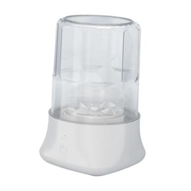 Imagem de Bothyi Máquina de lavar roupa portátil, limpeza rápida, recarregável, 1l, pequena, para apartamento, roupas de bebê, itens pequenos, roupa íntima, Branco