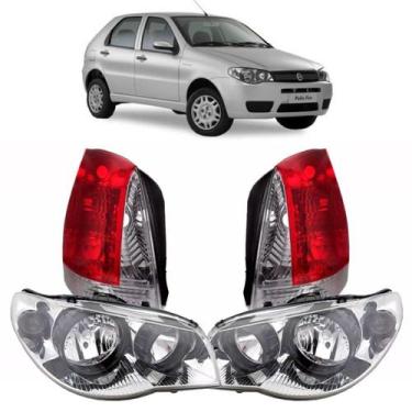 Imagem de Par Farol Palio Celebration 2004 2005 2006 2007 + Lanterna Fumê - SP A