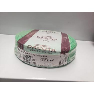 Imagem de Cabo flexível DACOTA 2.5mm  750v - 100 metros (cores), Verde