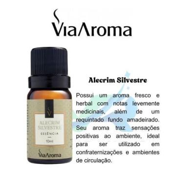 Imagem de Essência Via Aroma 10ML Para Aromatizador Difusor de Ambiente Elétrico