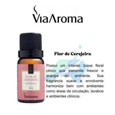 Imagem de Essência Via Aroma 10ML Para Aromatizador Difusor de Ambiente Elétrico