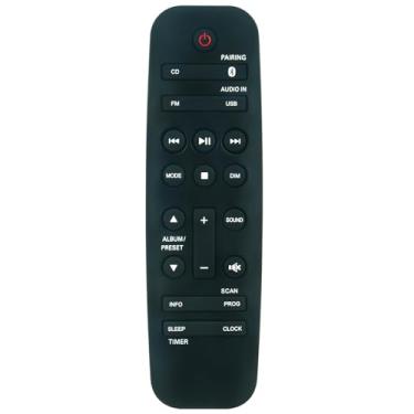Imagem de Controle remoto de substituição compatível com Philips Micro Music System TAM3205/37 TAM4205/37 BTM2310/37 TAM3205 BTM2310 TAM4205