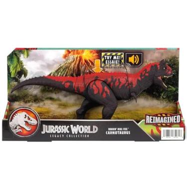Imagem de MAGNETOE Jurassic Legacy Collection Reimagined Roarin' Real Feel Carnotaurus, Limited Edition