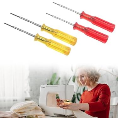 Imagem de Pacote com 4 chaves de fenda hexagonais – 1,5 mm, agulha de chave de fenda para máquina de costura industrial overlock de 1,6 mm (1,5 mm x 2 + 1,6 mm x 2)