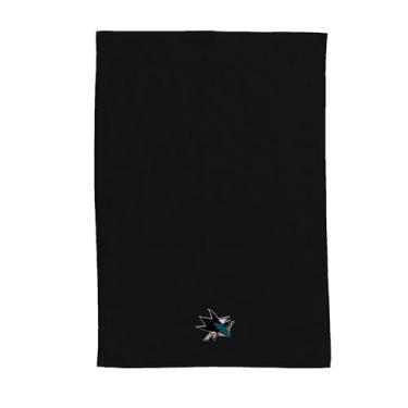 Imagem de Northwest Toalha de mão com logotipo da equipe NHL San Jose Sharks Pacote com 2 40 x 66 cm