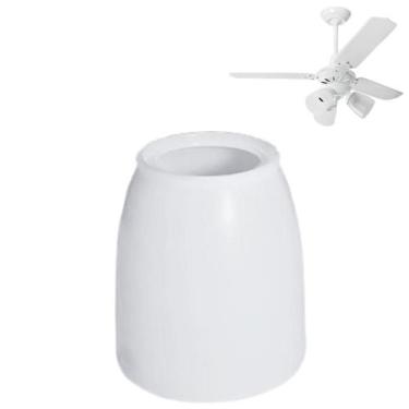 Imagem de Cúpula Globo Luminária De Ventilador Teto Pvc Lorensid Rubi - Loren Si