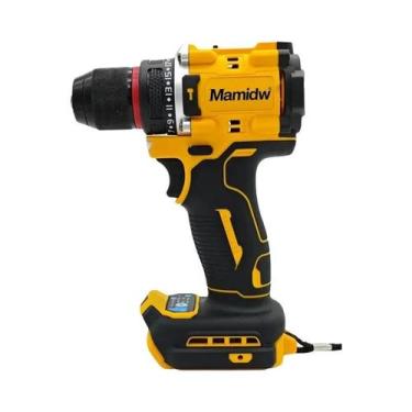Imagem de Furadeira/Parafusadeira Elétrica Sem Fio Brushless 1650RPM Para Bateri