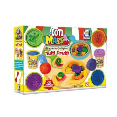 Imagem de Cotiplas Massinha Modelar Tutti Frutti Pizzaria