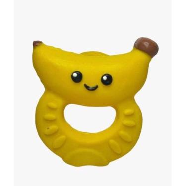 Imagem de Mordedor Textoy Frutinhas  Banana Atóxico e Natural